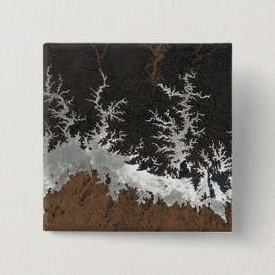 Egypt's Lake Nasser 15 Cm Square Badge