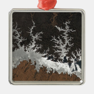 Egypt's Lake Nasser Metal Ornament