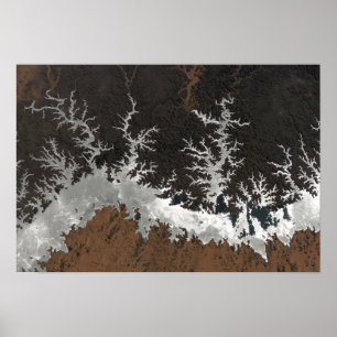 Egypt's Lake Nasser Poster