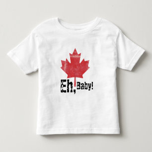 Eh, Baby!  Canadian Made Toddler Design T-Shirt