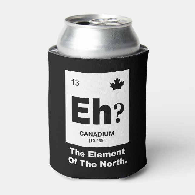 Eh? Canadian Element of Canada Can Cooler (Can Front)