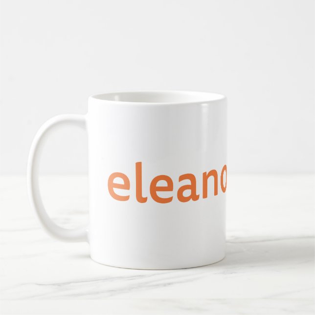 EH mug orange (Left)