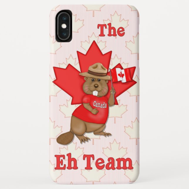 Eh Team Beaver Case-Mate iPhone Case (Back)