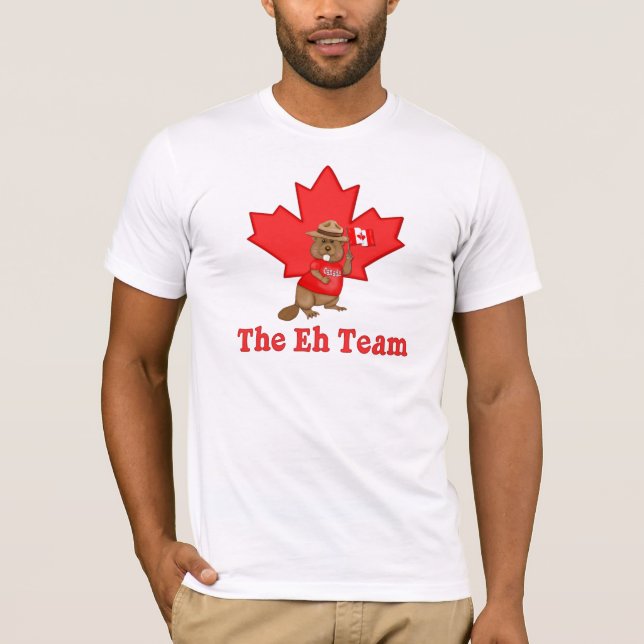 Eh Team Beaver T-Shirt (Front)