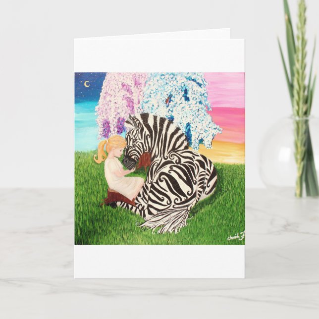 Ehlers Danlos Syndrome Awareness Art Card (Front)