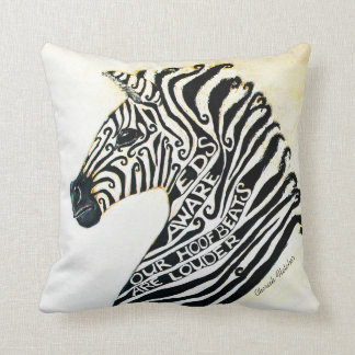 Ehlers Danlos Syndrome Awareness Art Cushion