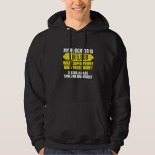 Ehlers Danlos Syndrome Awareness Daughter Warrior Hoodie