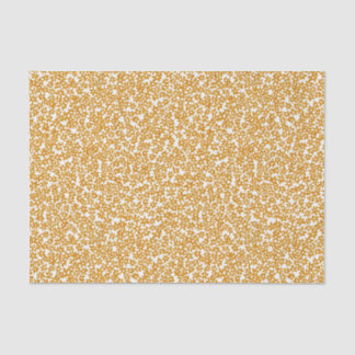 Ehpopoki, Tiny Floral - gold Tissue Paper