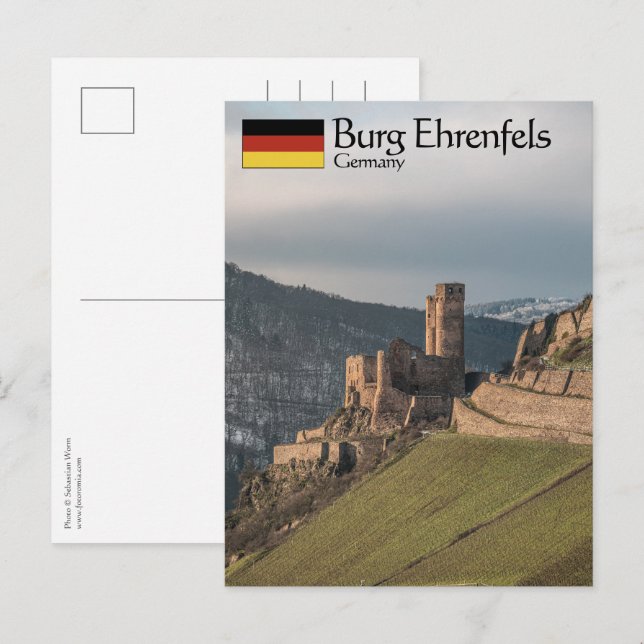 Ehrenfels Castle Germany Postcard (Front/Back)