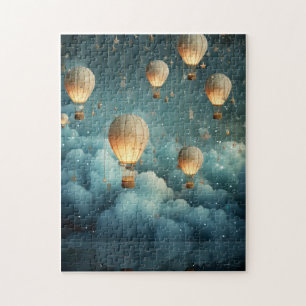 Ehterial Hot Air Balloons Jigsaw Puzzle