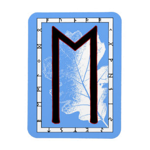 Ehwaz Viking Rune Magnet – Loyalty!