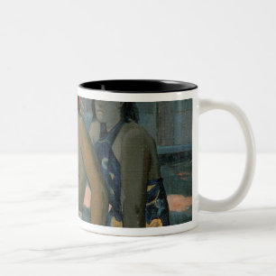 Eiaha Ohipa or Tahitians in a Room, 1896 Two-Tone Coffee Mug