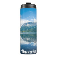 Eibsee lake in Bavaria, Germany
