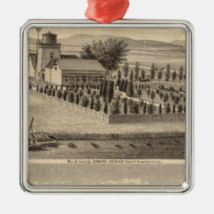 Eichler, Meyer residences Metal Tree Decoration