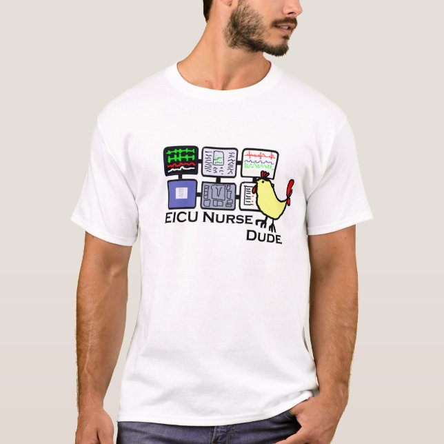 eICU nurse dude T-Shirt (Front)