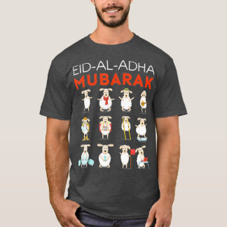 Eid Al Adha Eid Mubarak Happy Eid Day Muslim (1)  T-Shirt