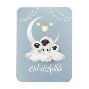 Eid-Al-Adha-Greeting-Card Holiday Card Magnet