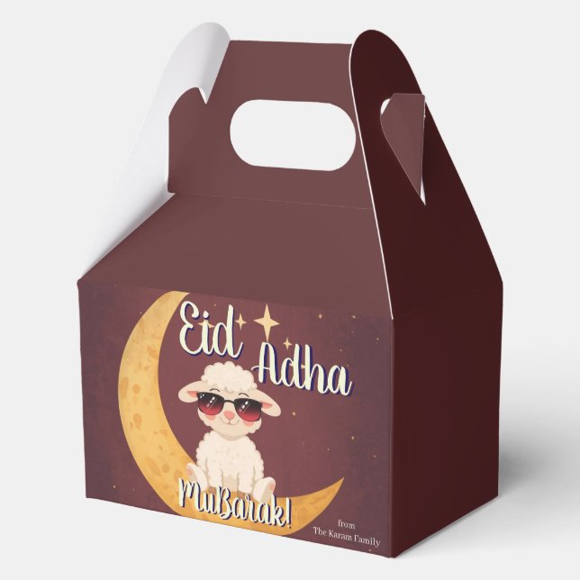 Eid  Al Adha Kids treat Favour Box (Back)