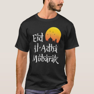 Eid Al Adha Mubarak Islamic Apparel For Muslim Men T-Shirt