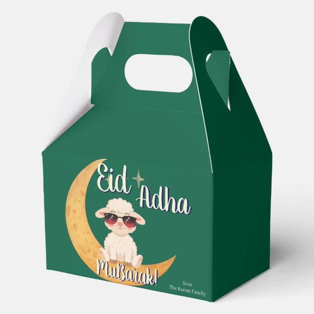 Eid Al Adha Party Treat   Favour Box (Back)
