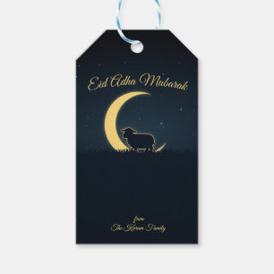 Eid Al Adha Personalised Tag Eid Mubarak gift tag