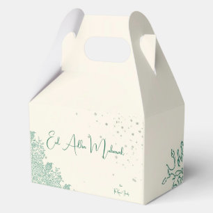 Eid  Al Adha Sage Green Dinner  Favour Box