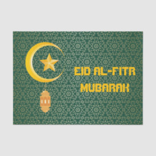 Eid al Fitr Mubarak Ramadan Kareem Moon Star Tissue Paper