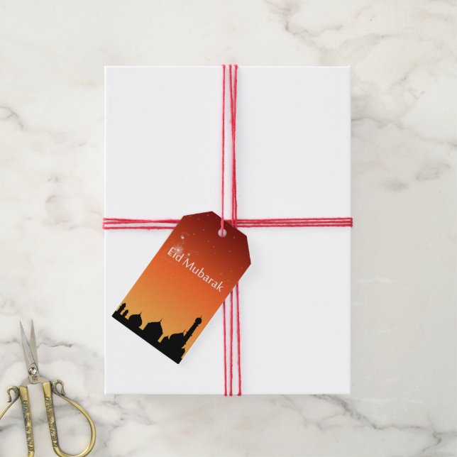 Eid Evening Sky - Gift Tag (With Twine)
