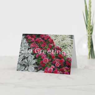 Eid greeting holiday card