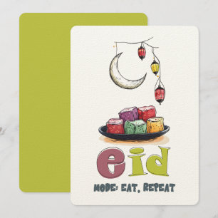 Eid Mode- No Guilt Allowed: Calories Don’t Count!  Invitation