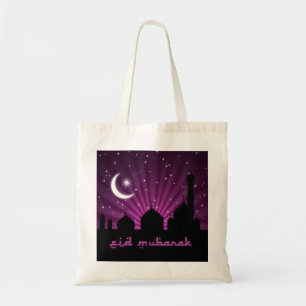 Eid Mosque Purple Night - Budget Tote