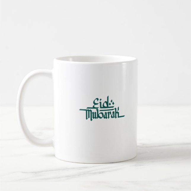Eid Mubarak Arabic  Coffee Mug (Left)