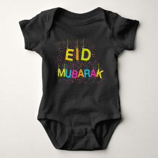 Eid Mubarak baby wear, clothes Baby Bodysuit