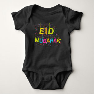Eid Mubarak baby wear, clothes Bodysuit