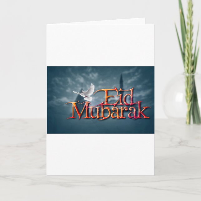 Eid-Mubarak. Card (Front)