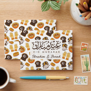 Eid Mubarak Cash Money Gift Muslim Kids Happy Eid Envelope