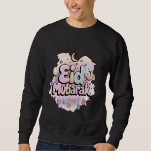 Eid Mubarak, Eid Kids Clothes for Muslim Aid Eid a Sweatshirt