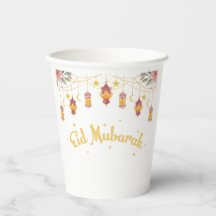 EID MUBARAK - EID PAPER CUPS