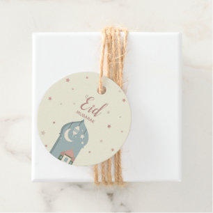 Eid mubarak for eid fitr gift tag