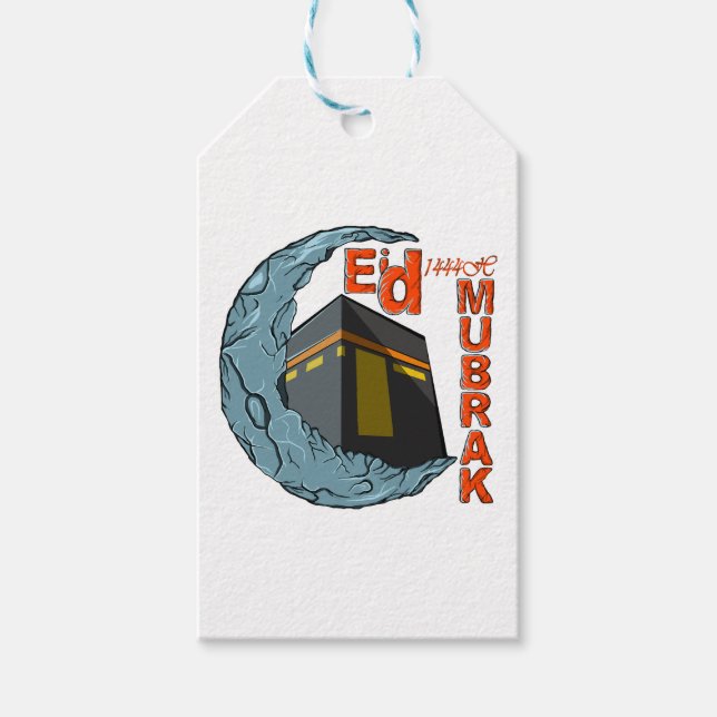 Eid mubarak gift tags (Front)