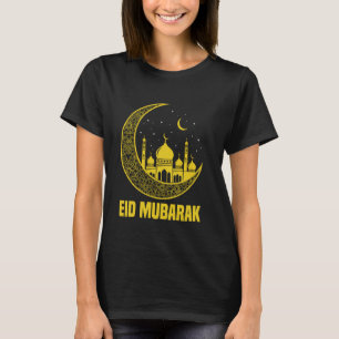 Eid Mubarak Happy Ramadan Muslim Eid Alfitr Mubara T-Shirt