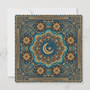 Eid mubarak holiday card