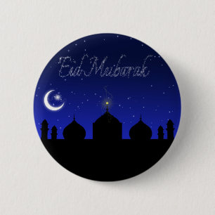 Eid Mubarak - Islamic Greeting Button