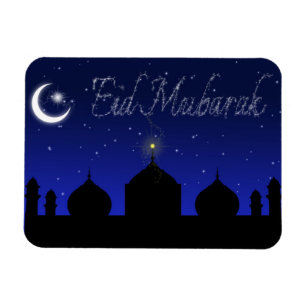 Eid Mubarak - Islamic Greeting Flexible Magnet
