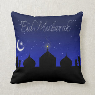 Eid Mubarak - Islamic Greeting Pillow