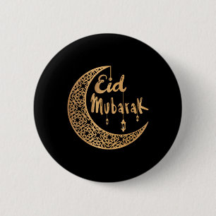 Eid Mubarak Kareem Islamic Fasting Kids Women Men  6 Cm Round Badge