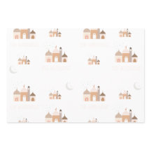 Eid Mubarak Modern Wrapping Paper Set of 3