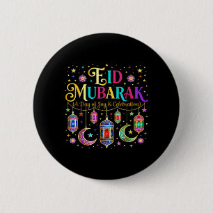 Eid Mubarak Muslim Celebration Costume for Eid Al 6 Cm Round Badge