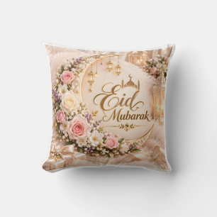 Eid Mubarak Pillow Islamic Festival Gift Home Deco