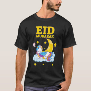 Eid Mubarak Present for kids Mum Girls Eid Mubarak T-Shirt